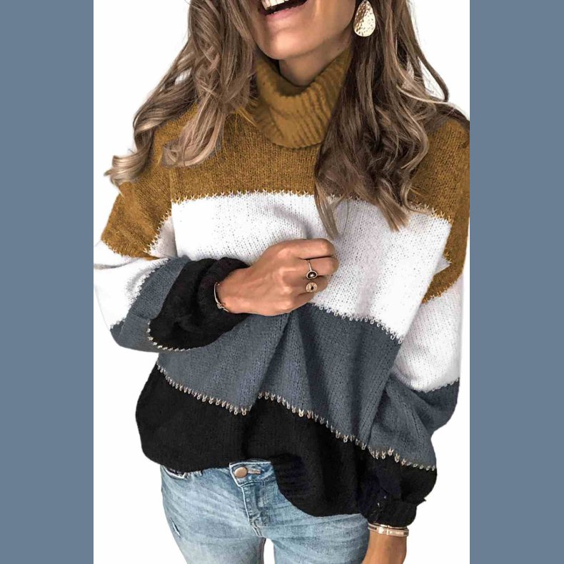 Turtleneck Strik Sweater