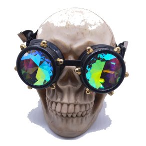 Steampunk Kaleidoscope Briller