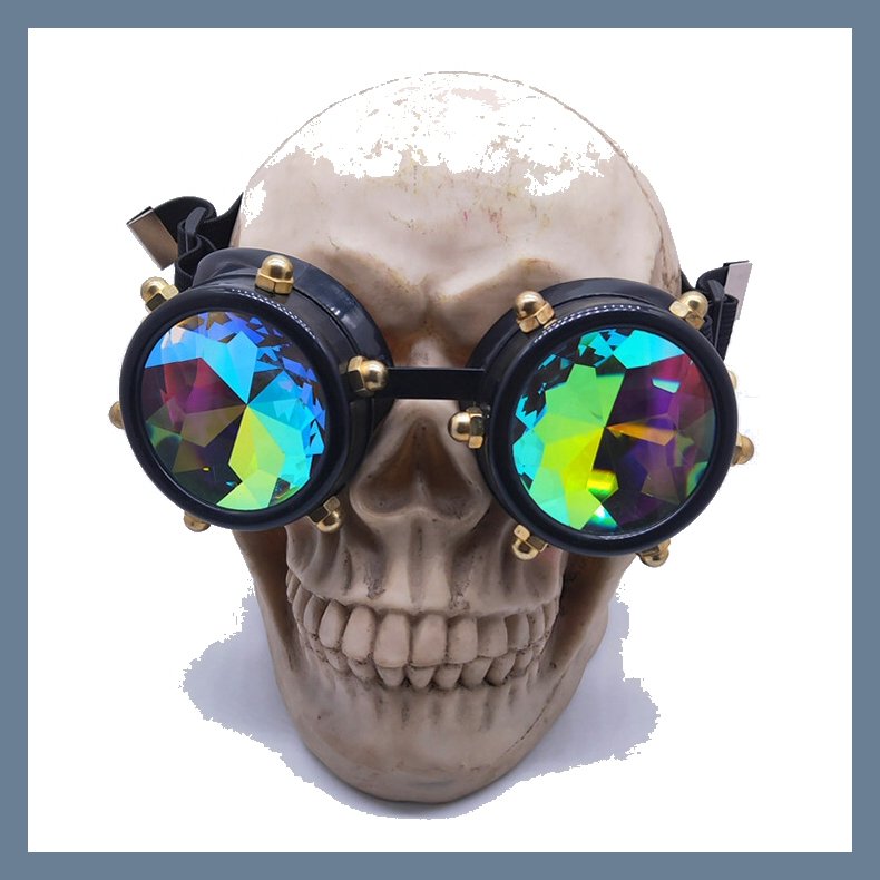 Steampunk Kaleidoscope Briller