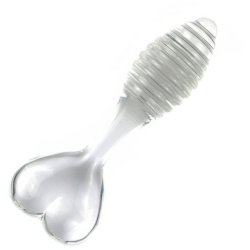 Love Glass Butt Plug