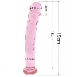 Pink Glas Dildo