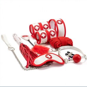 Sygeplejerske 10 dele Bondage Kit