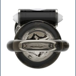 Sort Kriger Vibration Krystal Penis Hylster