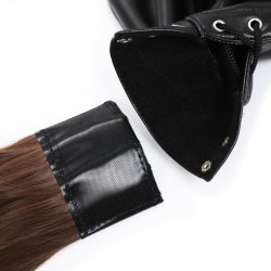 Sort Htte med Hestehale