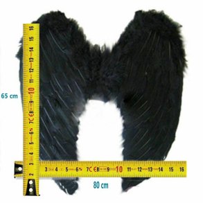 Englevinger Fjer 80 cm