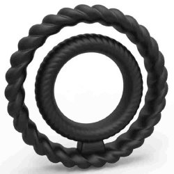 Silicone Dual Penis Ring