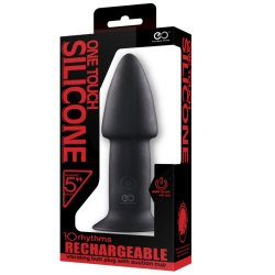 RECHARGEABLE BUTTPLUG BLACK