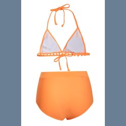 Pom Pom Bikini med Hj Talje 