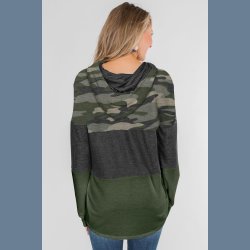 Multifarvet Farve Httetrje med Snre 