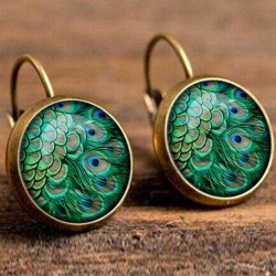 Boheme Vintage Pfugl Fjer Mnster reringe 