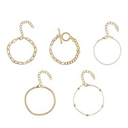 5stk Golden Grace Armbnd St
