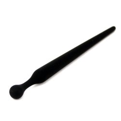 Sort Silikone Penis Plug