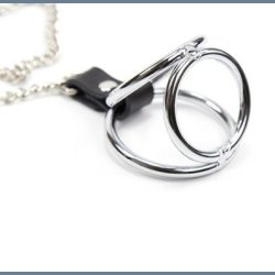 Justerbare Nippelklemmer med Penisring 