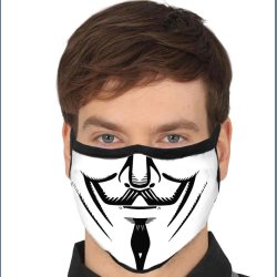 Genanvendelig Ansigtsmaske i Tredobbelt Stof til Voksne