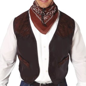 Brun Vest Cowboy