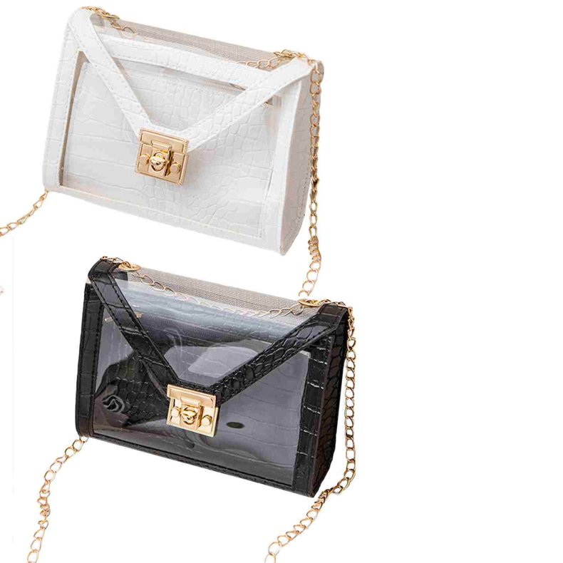 Gator Gennemsigtig Crossbody Taske 