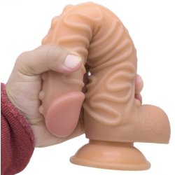 Double Texture Realistic Dildo