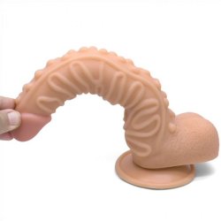 Double Texture Realistic Dildo