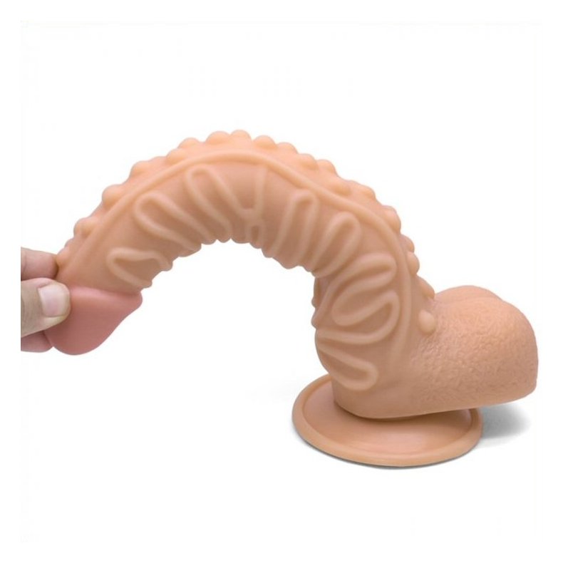 Double Texture Realistic Dildo
