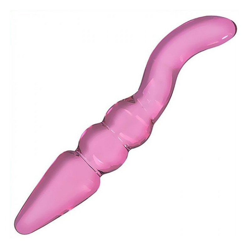 Double Ended Glass Anal Beads