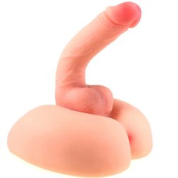2 in 1 Soft Realistisk Dildo