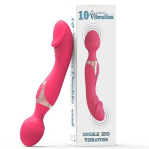 Magic Wand Double Penetration Dildo