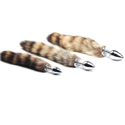 Metallisk Analstik med Hale 