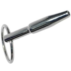 Penis Plug i St�l med Hul