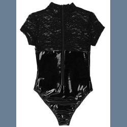 Sort Blonder PU Teddyundertj 