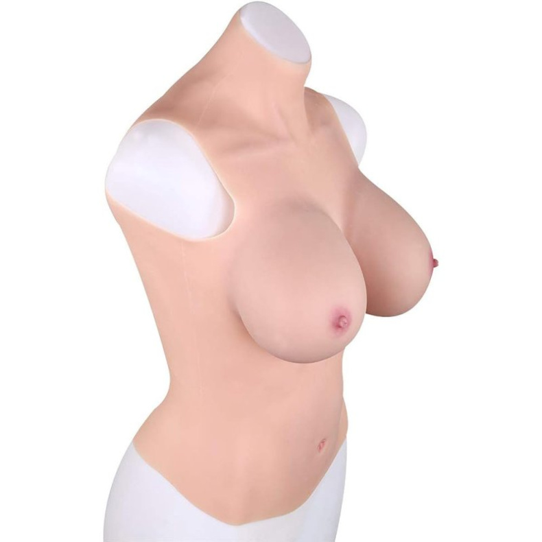 Halvkrops Brystformer - Bomuld