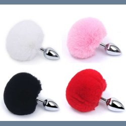 Anal Plug med Kanin Hale 