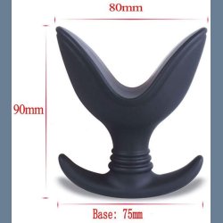 Sort Silikone Numse Anker 