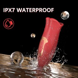 Big Mouth-Stimulator med Slikketunge Vibrator