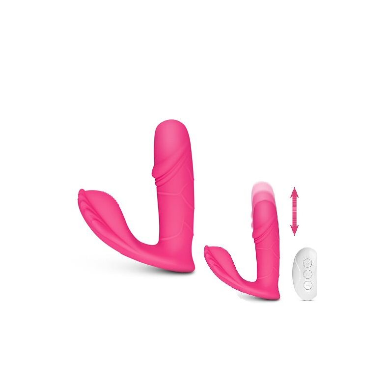 Dildo Vibrator med Frem og Tilbage funktion - Suger Vibrator - Fun sex toys