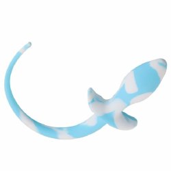 Butt Plug med Hale Silikone