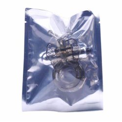 Sort sommerfugl penisring