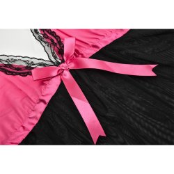 Lavskret  Babydoll Natkjole