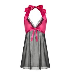 Lavskret  Babydoll Natkjole