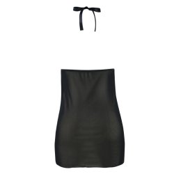 Sort Gennemsigtig Blonde Babydoll Natkjole