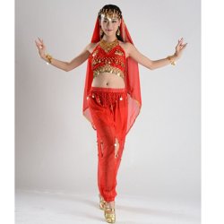 Persisk Mavedanser Kostume