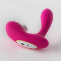 Sugende og Vibrerende Stimulator