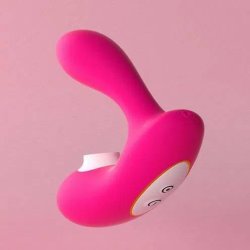 Sugende og Vibrerende Stimulator