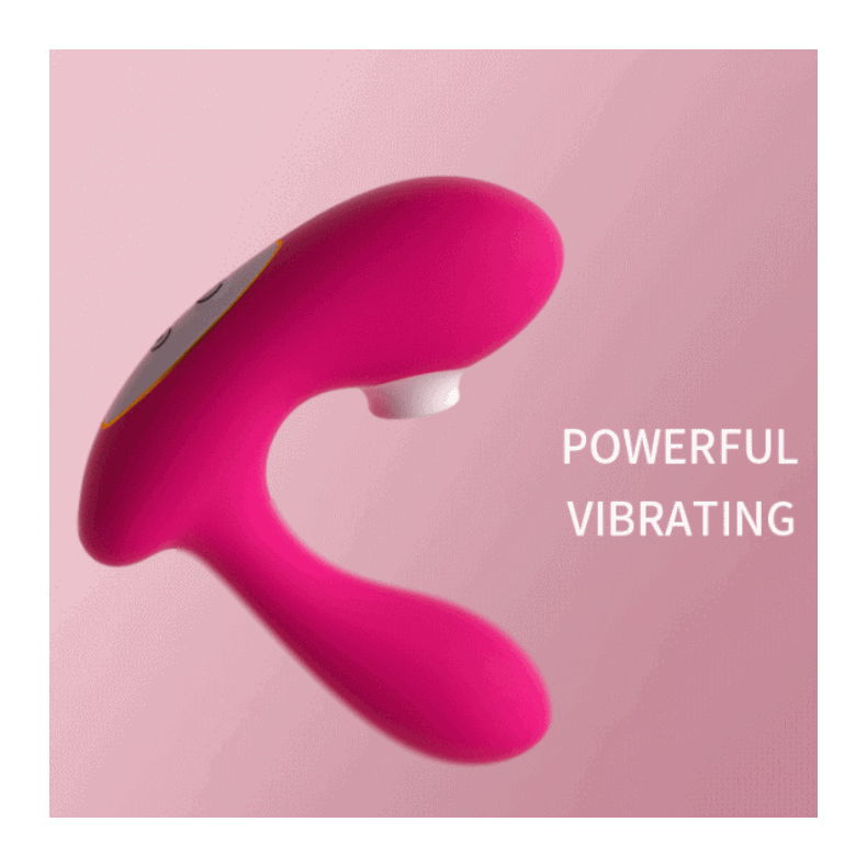 Sugende og Vibrerende Stimulator