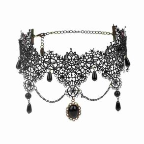 Gothic Sort Halssmykke