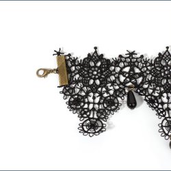 Gothic Sort Halssmykke