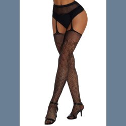 Sorte Blondestrmpebukser 6093