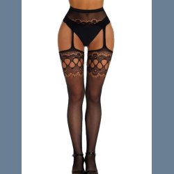 Sorte Strmpebukser 6092