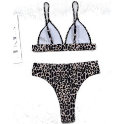 Leopard Bikini 2 delt