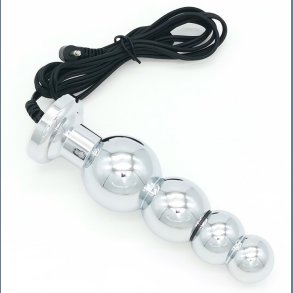 Metal Electric Shock Butt Plug - J