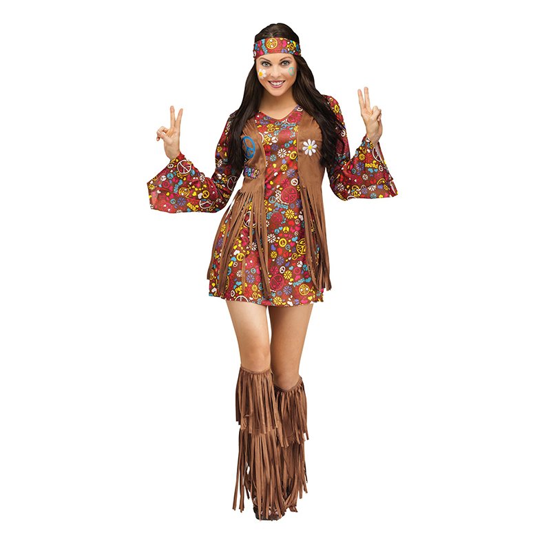 Hippie Dame Kostume